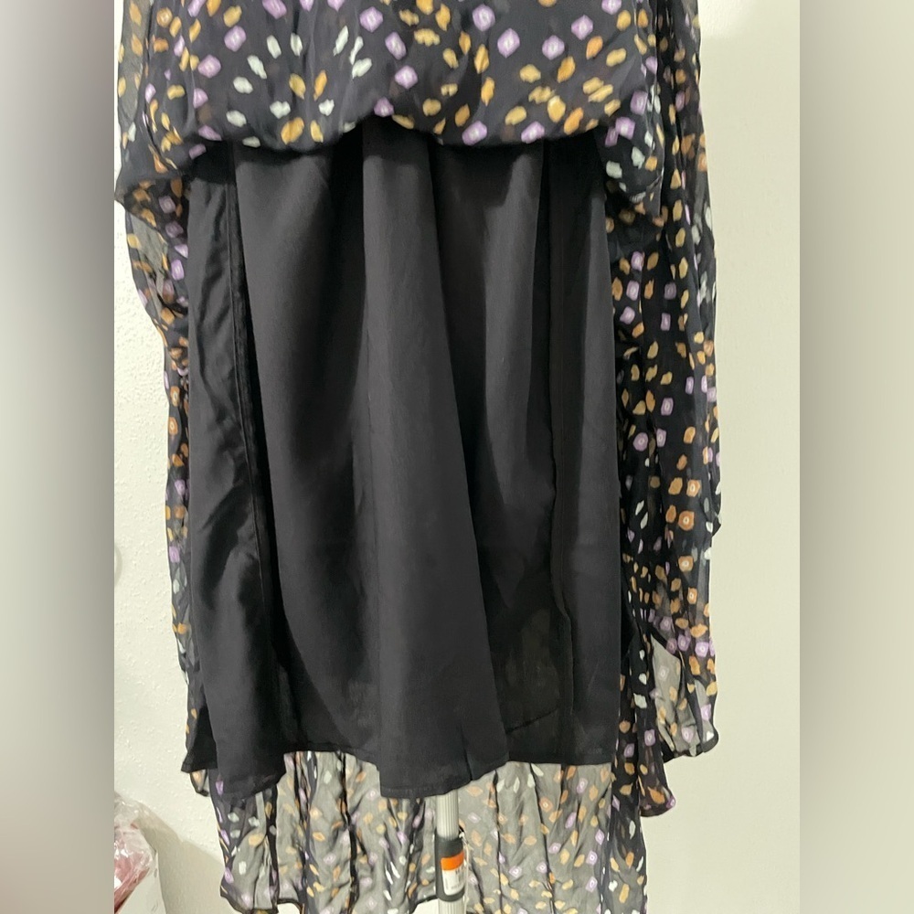 NWT By Anthropologie Sleeveless Chiffon Midi Dress, Size XS - Picture 7 of 15